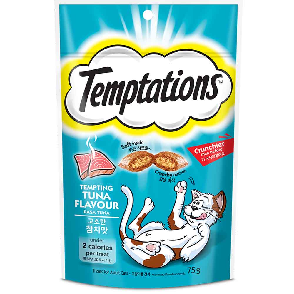 Temptations Tempting Tuna Cat Treats 75g