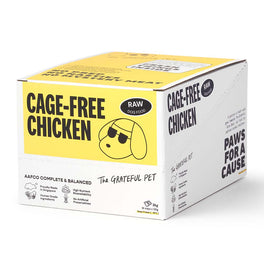 10% OFF: The Grateful Pet Raw Cage-Free Chicken Frozen Dog Food 2kg