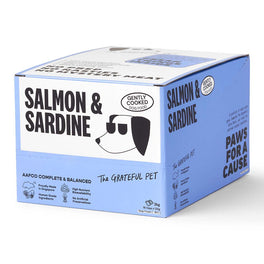 10% OFF: The Grateful Pet Gently Cooked Salmon & Sardine Frozen Dog Food 2kg