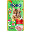 Toro Chicken With Vegetable Puree Cat Treats 75g