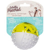 Totally Pooched Catch'n Squeak Rubber Ball Dog Toy (Green)