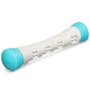 Totally Pooched Chew'n Squeak Rubber Stick Dog Toy (Teal)