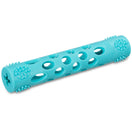 Totally Pooched Huff'n Puff Rubber Stick Dog Toy (Teal)