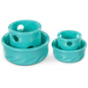 Totally Pooched Puzzle'n Play Mushroom Dog Toy (Teal)