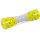 Totally Pooched Toss'n Stuff Rubber Hourglass Dog Toy (Green)
