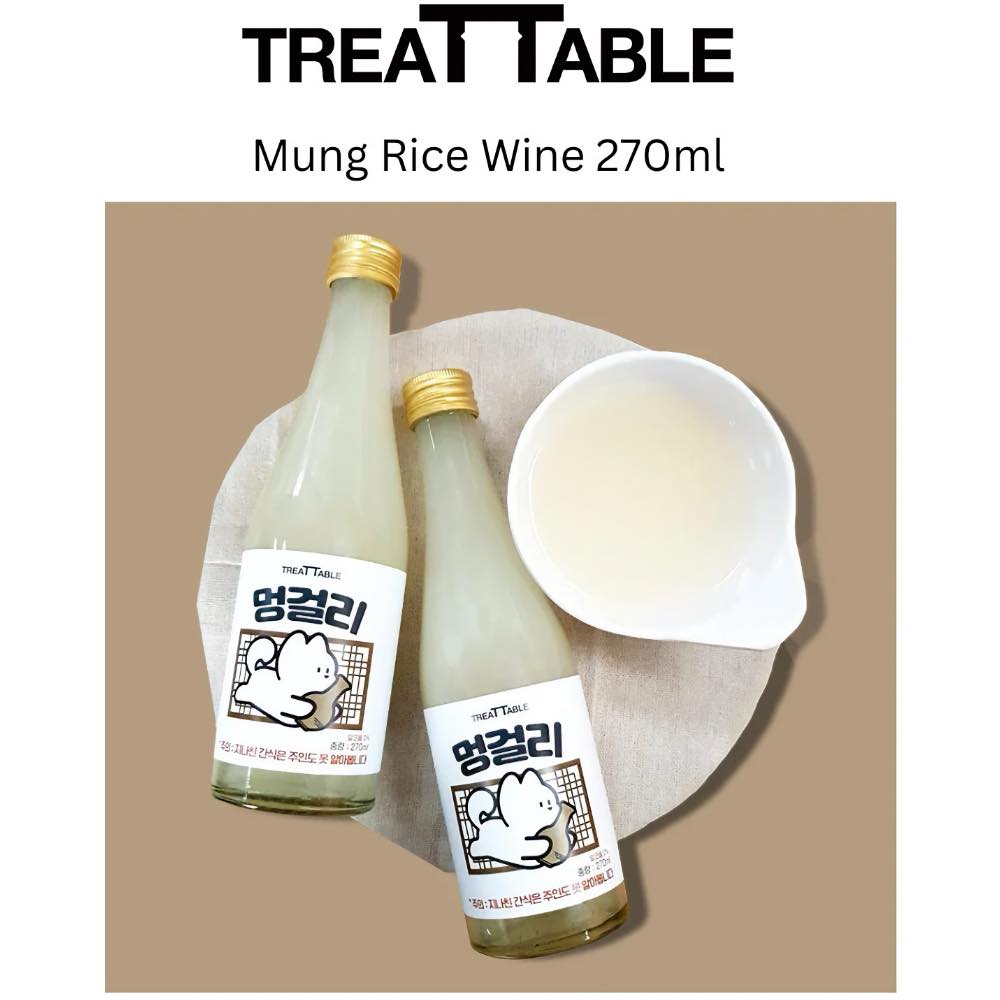 Treat Table Mung Rice Wine Non Alcoholic Drink for Cats & Dogs 270ml