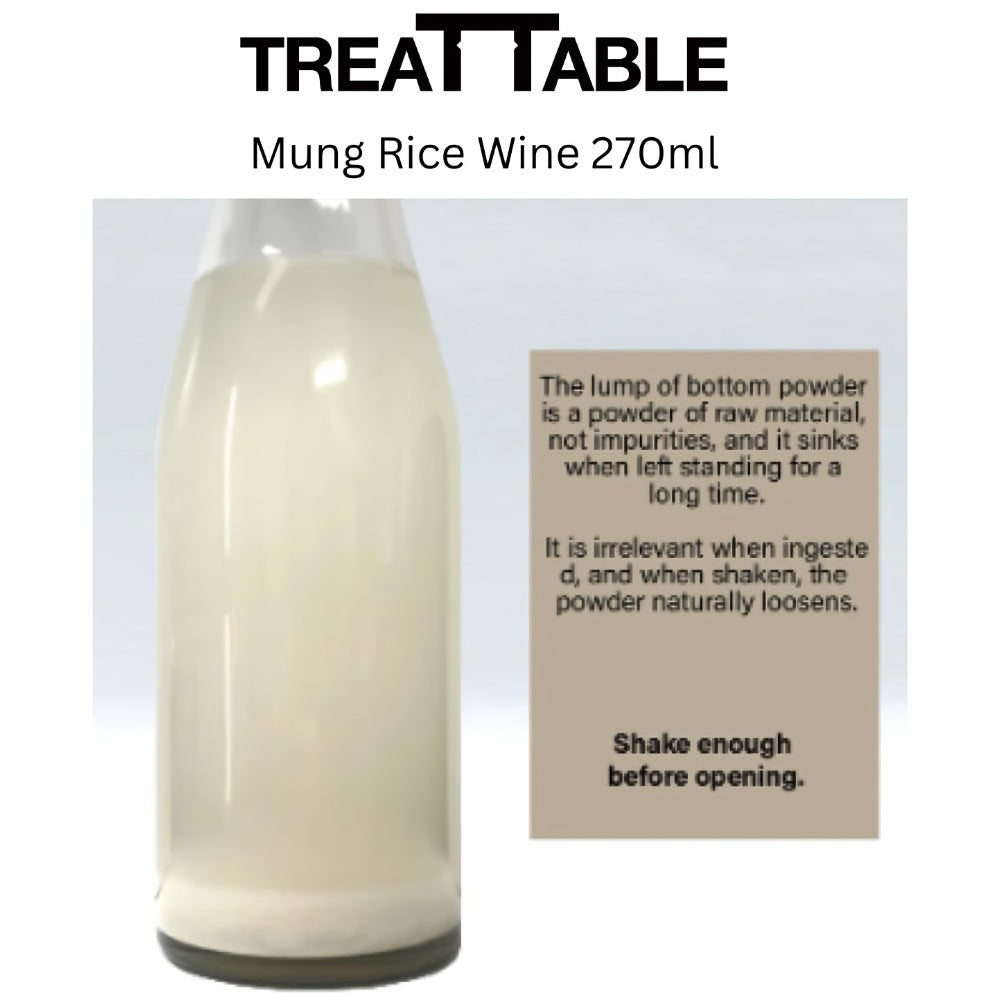 Treat Table Mung Rice Wine Non Alcoholic Drink for Cats & Dogs 270ml