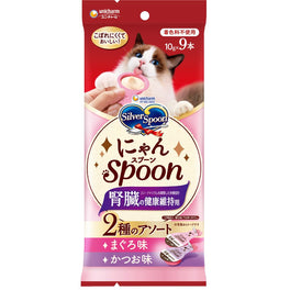 Unicharm Silver Spoon Kidney Care Tuna & Bonito Creamy Cat Treats 90g