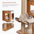 Catit Vesper V-High Base Giant In Walnut Cat Condo