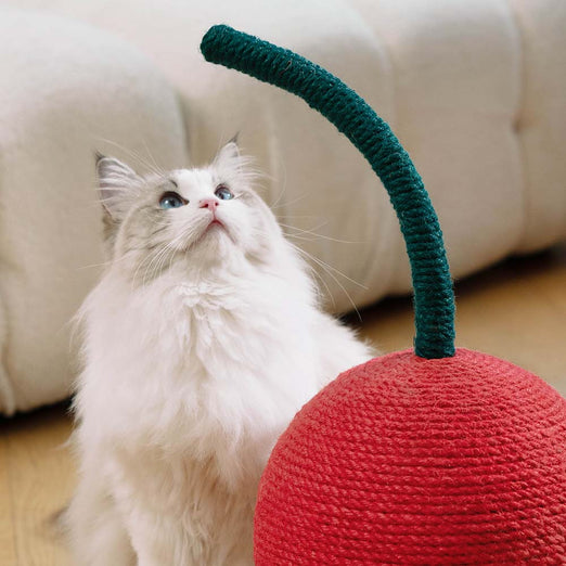 VETRESKA Cherry Cat Scratching Ball Kohepets