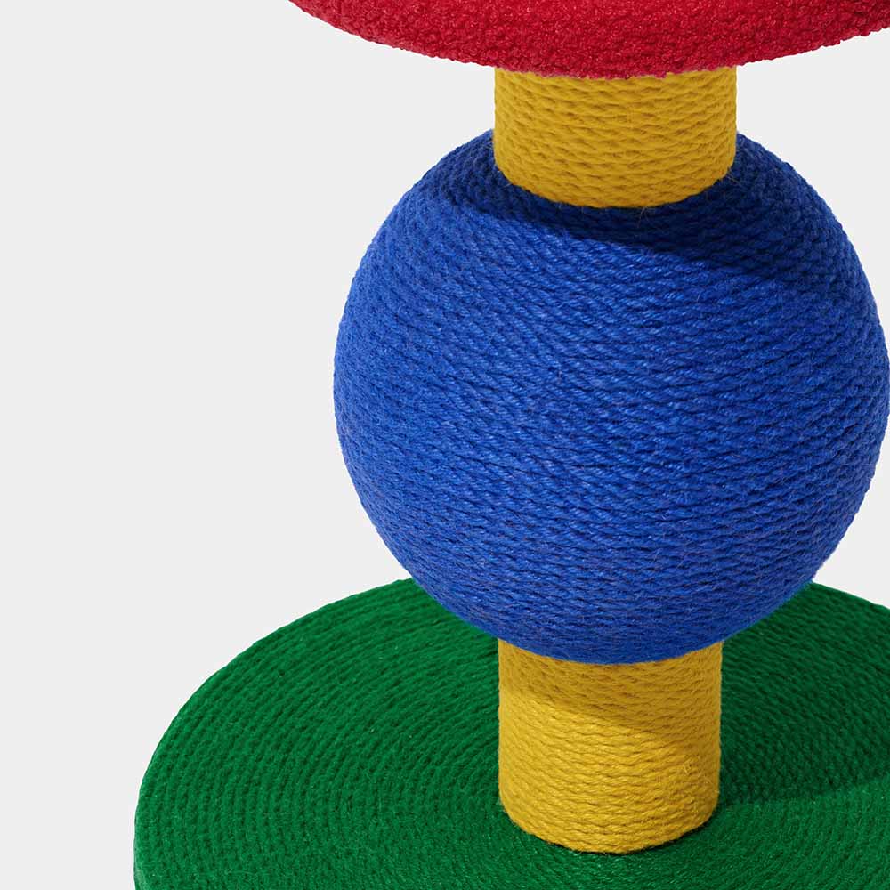 VETRESKA Chroma Cat Scratcher Post (Playful Ball) - Kohepets