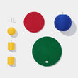 VETRESKA Chroma Cat Scratcher Post (Playful Ball) - Kohepets