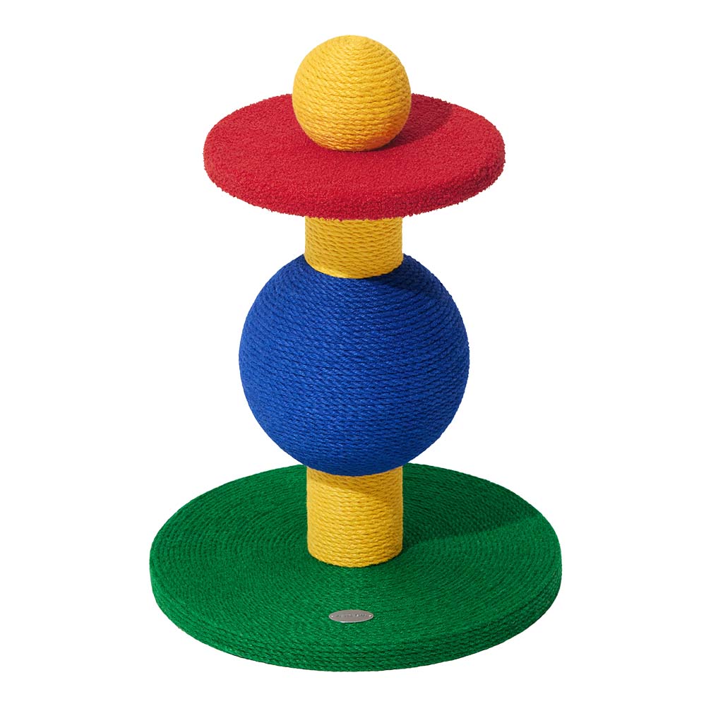 VETRESKA Chroma Cat Scratcher Post (Playful Ball) - Kohepets