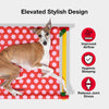 VETRESKA Chroma Elevated Bed For Cats & Dogs (Red)