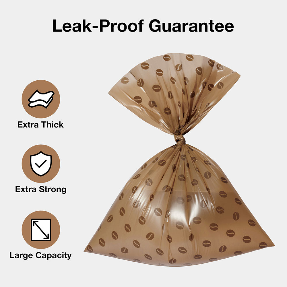 VETRESKA Coffee Dog Poop Bag Dispenser Set (1 Roll)