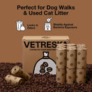 VETRESKA Coffee Scented Dog Poop Bags 300pc