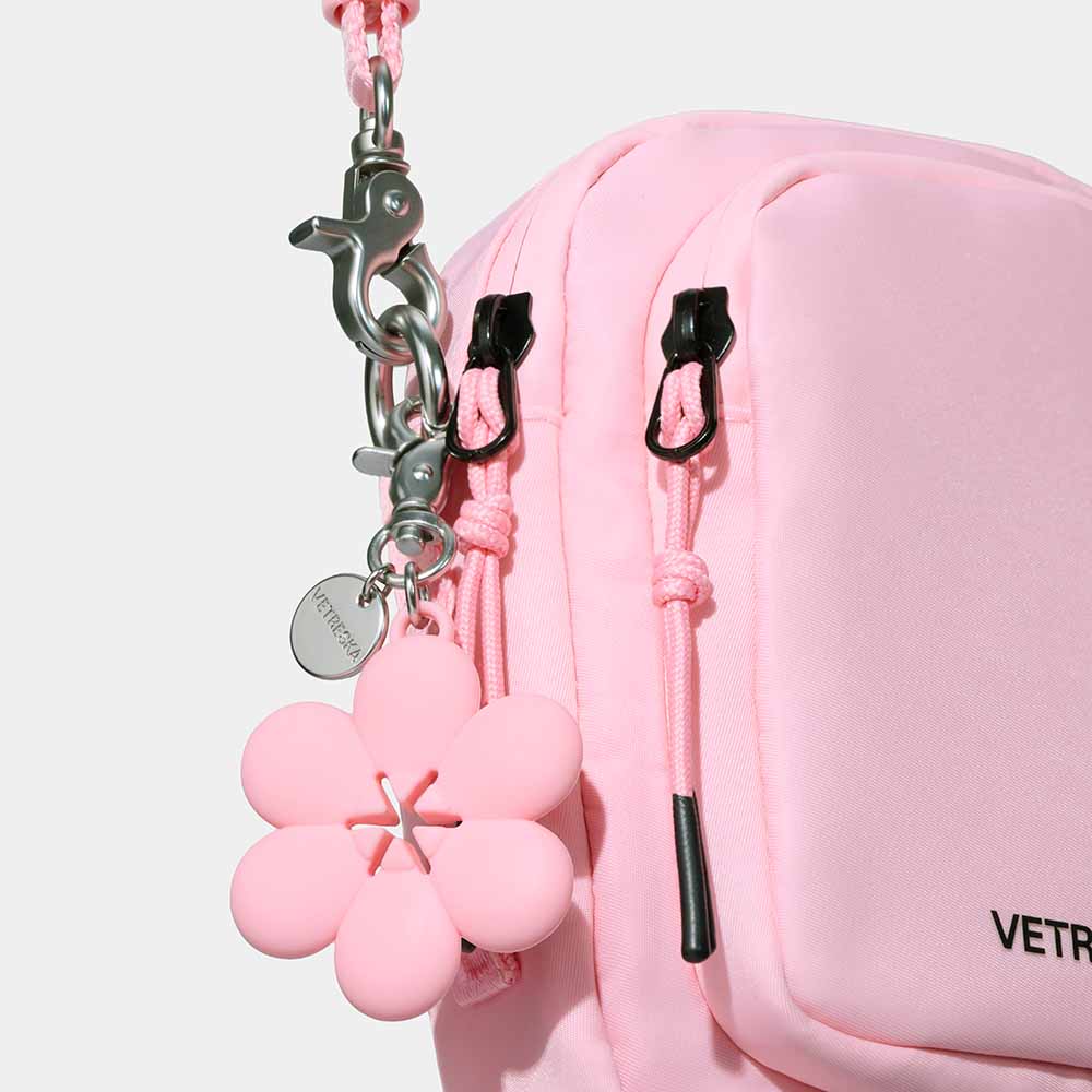 VETRESKA Connect Flora Mini Ware Classic Bag (Black With Pink Flecks)