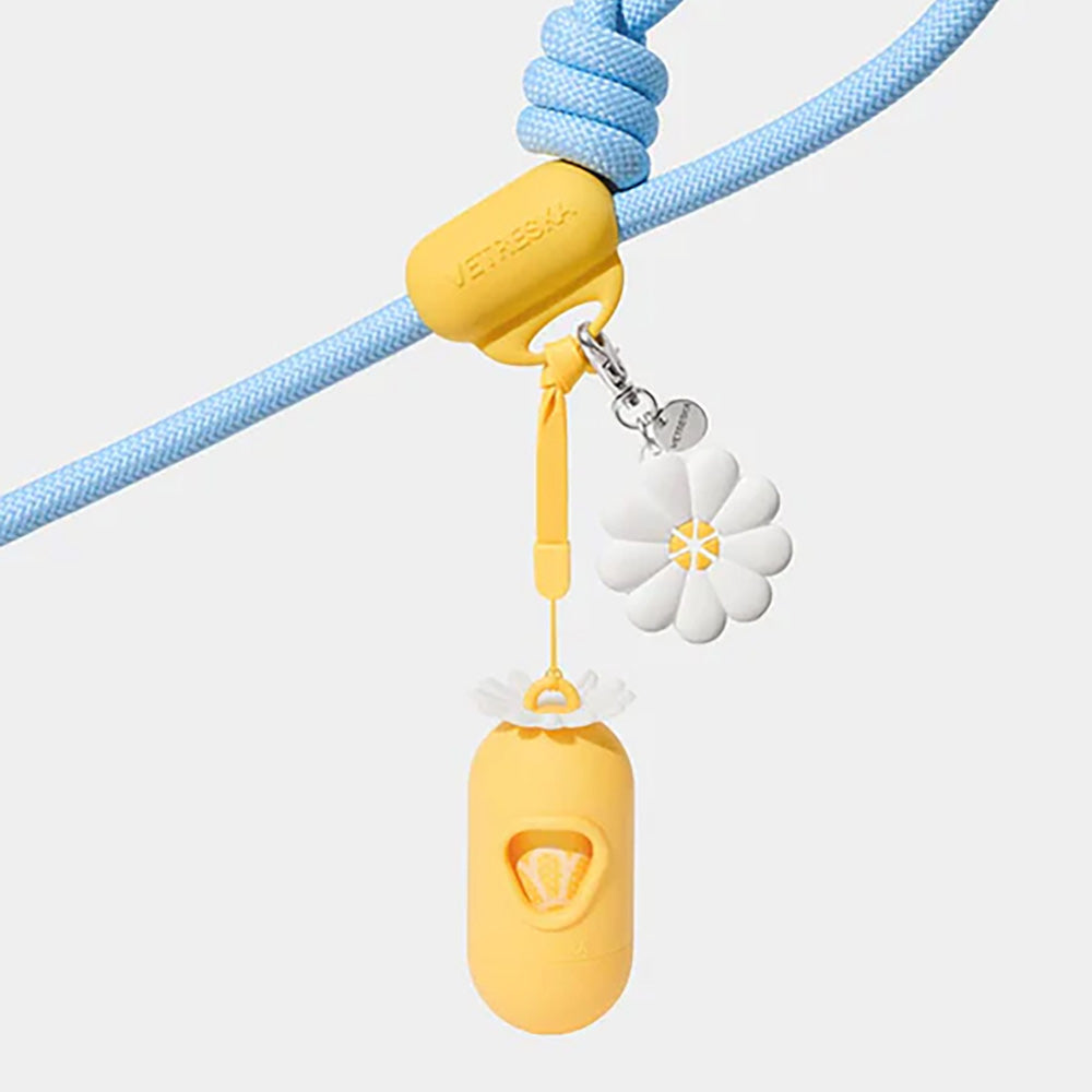 VETRESKA Connect Hands-Free Dog Poop Bag Clip (Daisy)