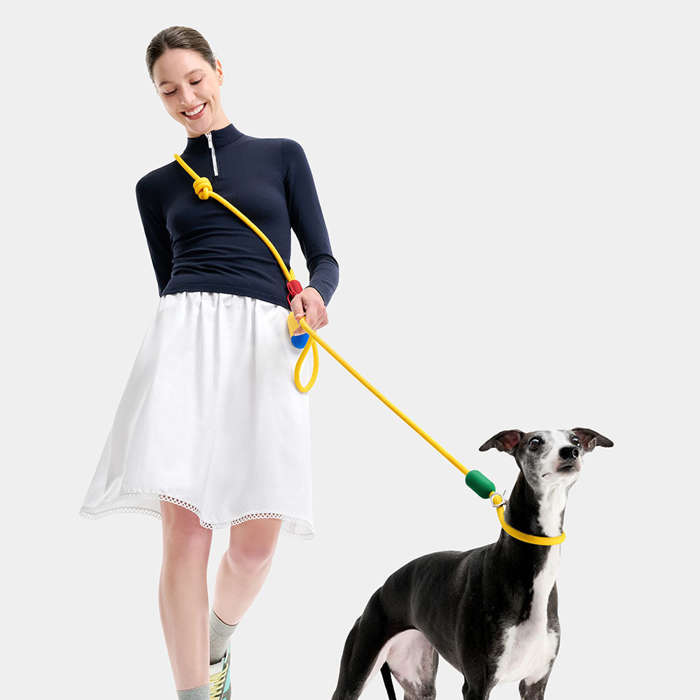 VETRESKA Connect Multi-Function Hands-Free Rope Dog Leash (Chroma)