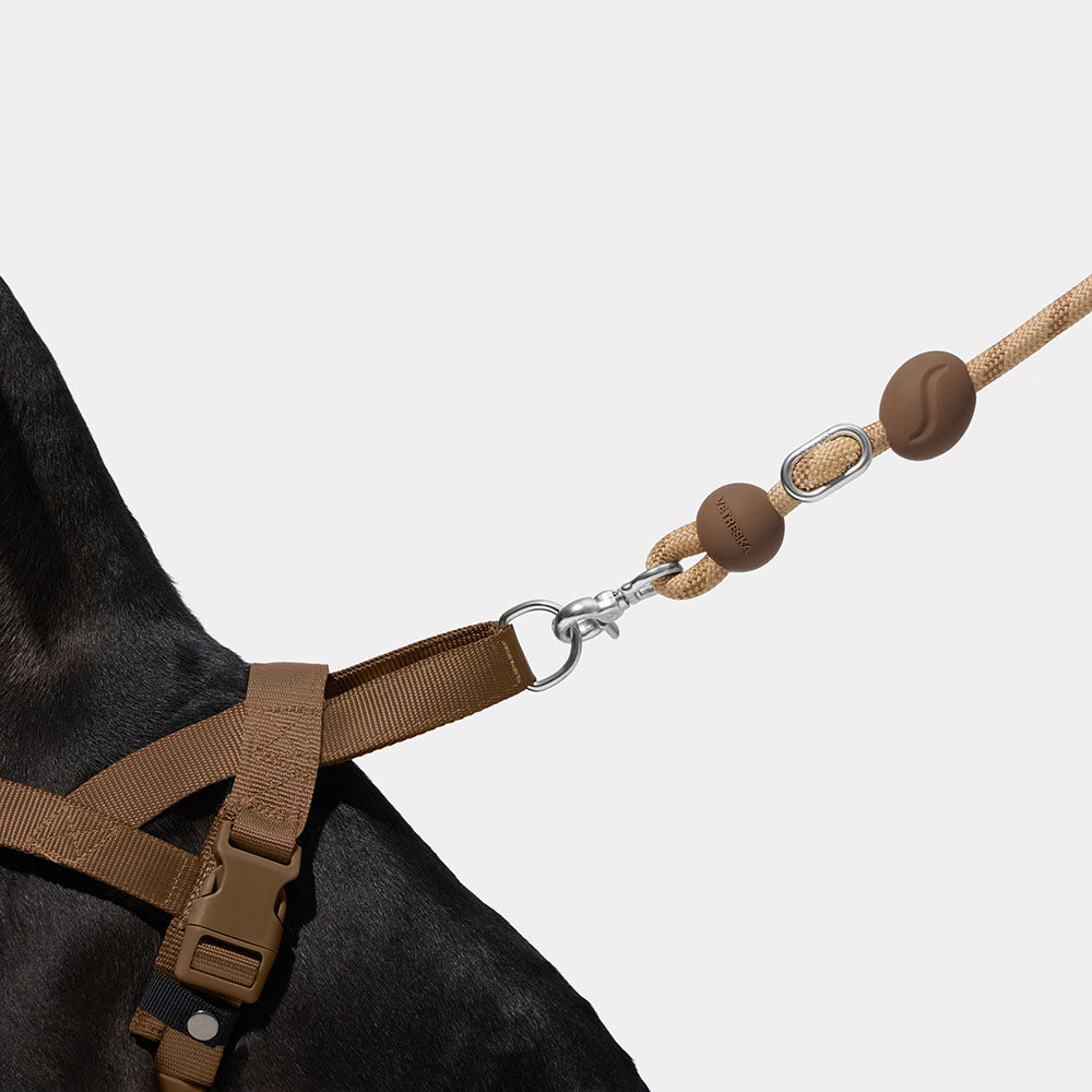 VETRESKA Connect Multi-Function Hands-Free Rope Dog Leash (Coffee) - Kohepets