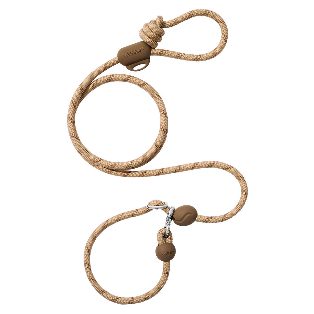VETRESKA Connect Multi-Function Hands-Free Rope Dog Leash (Coffee) - Kohepets