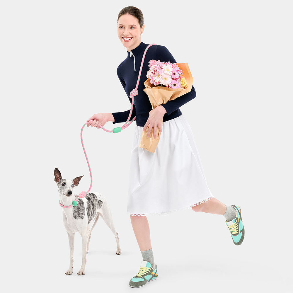 VETRESKA Connect Multi-Function Hands-Free Rope Dog Leash (Flora) - Kohepets