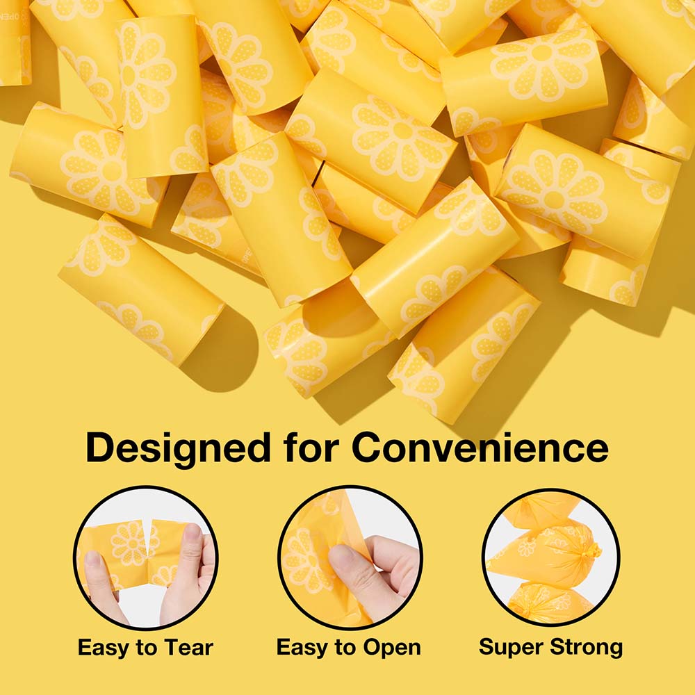 VETRESKA Daisy Scented Dog Poop Bags 300pc
