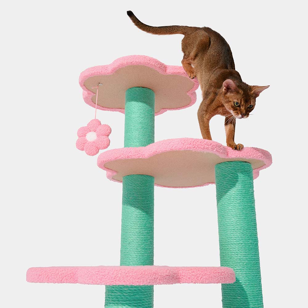 VETRESKA Flora Climber Cat Tree (4 Platforms) - Kohepets
