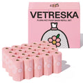 VETRESKA Flora Scented Dog Poop Bags 300pc - Kohepets
