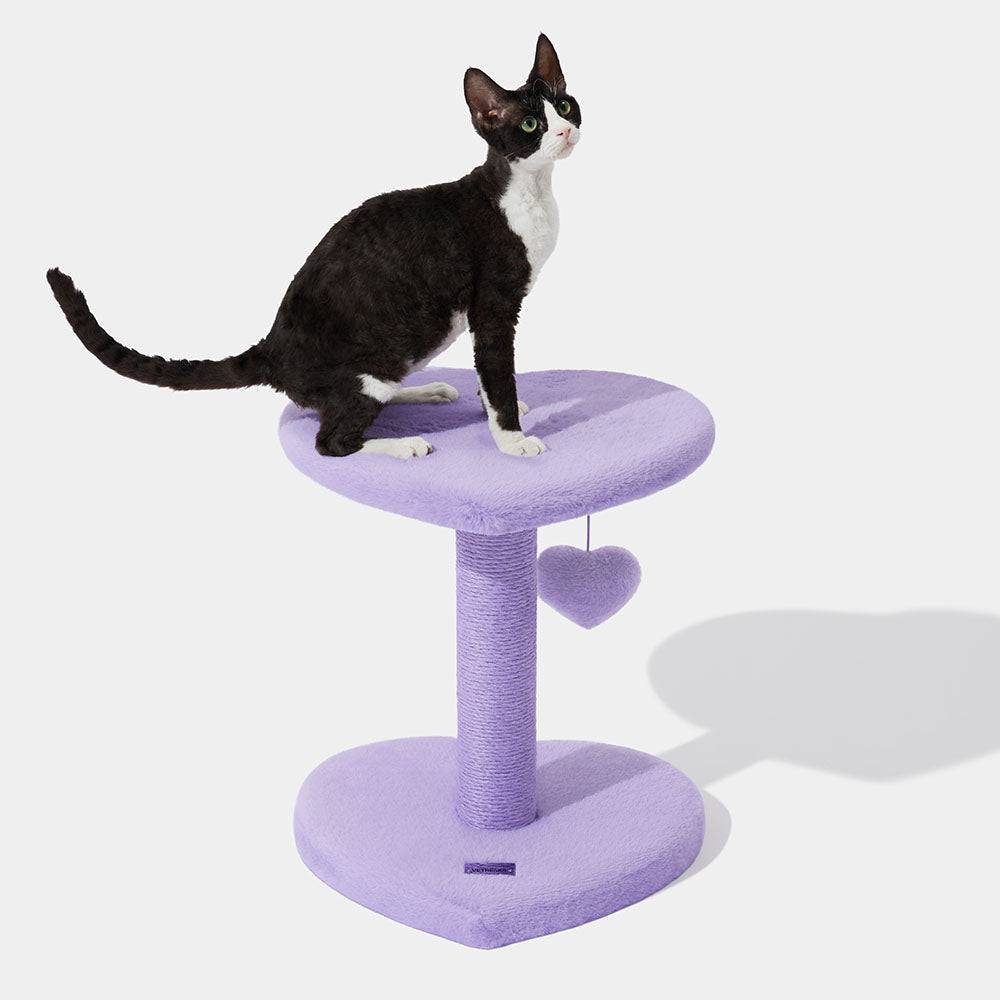 VETRESKA Heartpurrple Cat Scratcher Post (2 Platforms) - Kohepets