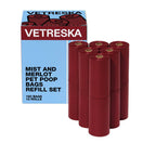 VETRESKA Mist & Merlot Scented Dog Poop Bags 180pc