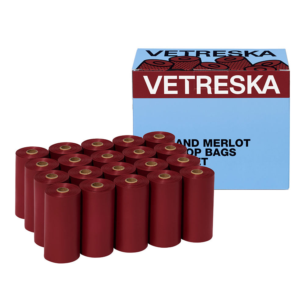 VETRESKA Mist & Merlot Scented Dog Poop Bags 300pc - Kohepets