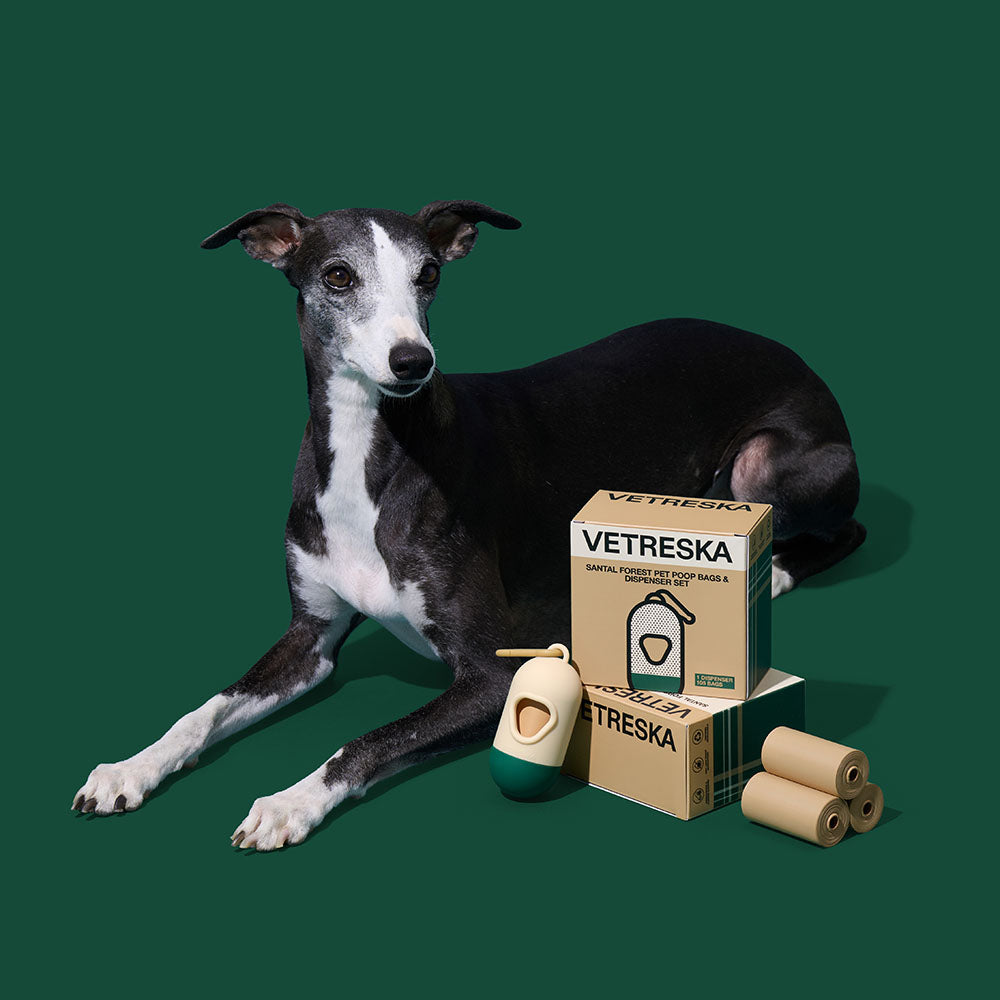 VETRESKA Santal Forest Dog Poop Bag Dispenser Set (7 Rolls) - Kohepets