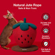 VETRESKA Strawberry Cat Scratching Ball - Kohepets