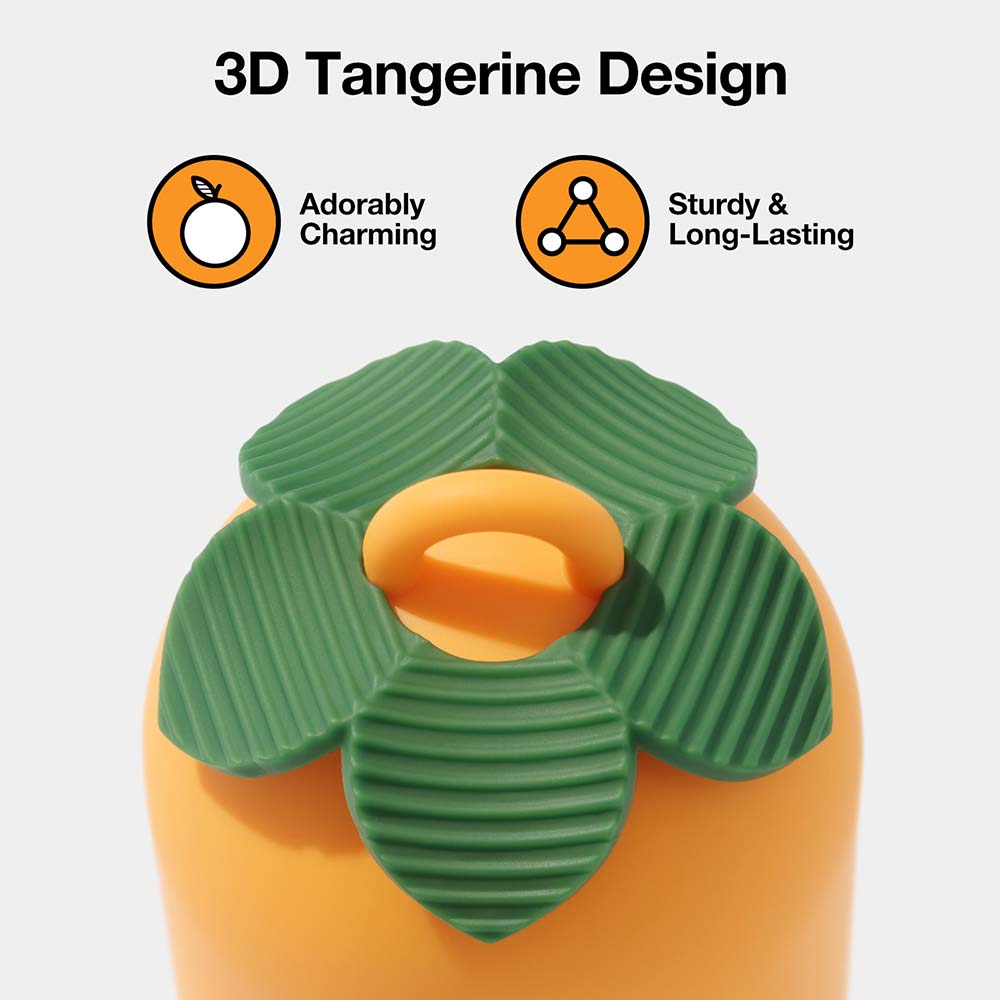 VETRESKA Tangerine Dog Poop Bag Dispenser Set (1 Roll)
