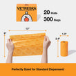 VETRESKA Tangerine Scented Dog Poop Bags 300pc - Kohepets