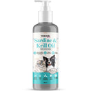 Vorous Wellness Sardine & Krill Oil Supplement for Cats & Dogs 120ml