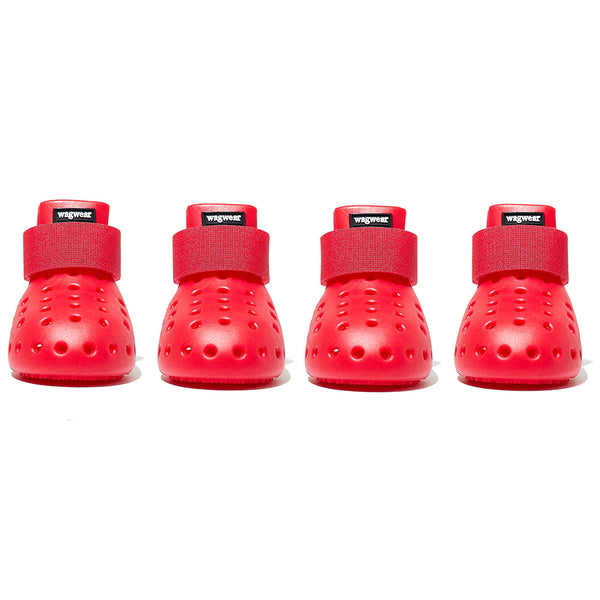 Wagwear WagWellies Mojave Dog Boots (Red) Kohepets