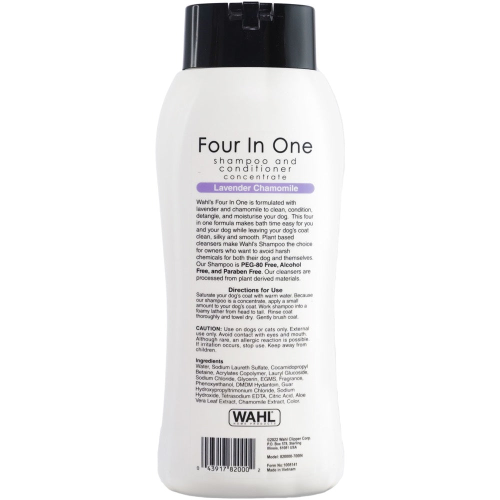 Wahl FourInOne Calming Formula Dog Shampoo & Conditioner Kohepets
