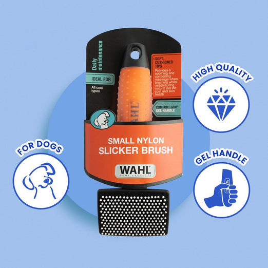 Wahl Small Nylon Slicker Dog Brush Kohepets