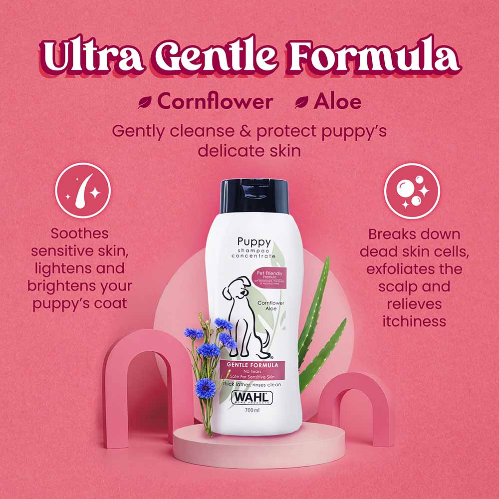 Wahl Puppy Gentle Formula Dog Shampoo 700ml Kohepets
