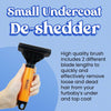 Wahl Under Coat Small De-Shedder Dog Brush