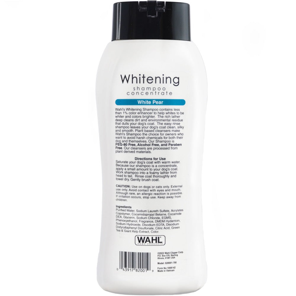 Wahl Whitening Brightening Formula Dog Shampoo 700ml Kohepets