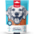 4 FOR $14 (Exp 25Mar24): Wanpy Oven-Roasted Chicken Jerky Bars Dog Treats 100g