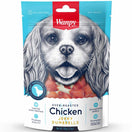 4 FOR $14: Wanpy Oven-Roasted Chicken Jerky Dumbbells Dog Treats 100g