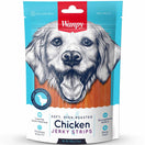 4 FOR $14: Wanpy Oven-Roasted Chicken Jerky Strips Dog Treats 100g