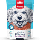 4 FOR $14 (Exp 25Mar24): Wanpy Oven-Roasted Chicken Sausages Dog Treats 100g