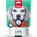 4 FOR $14: Wanpy Oven-Roasted Lamb Sausages Dog Treats 100g
