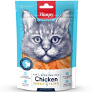 4 FOR $14 (Exp 25Mar24): Wanpy Soft Oven-Roasted Chicken Strips Cat Treats 80g
