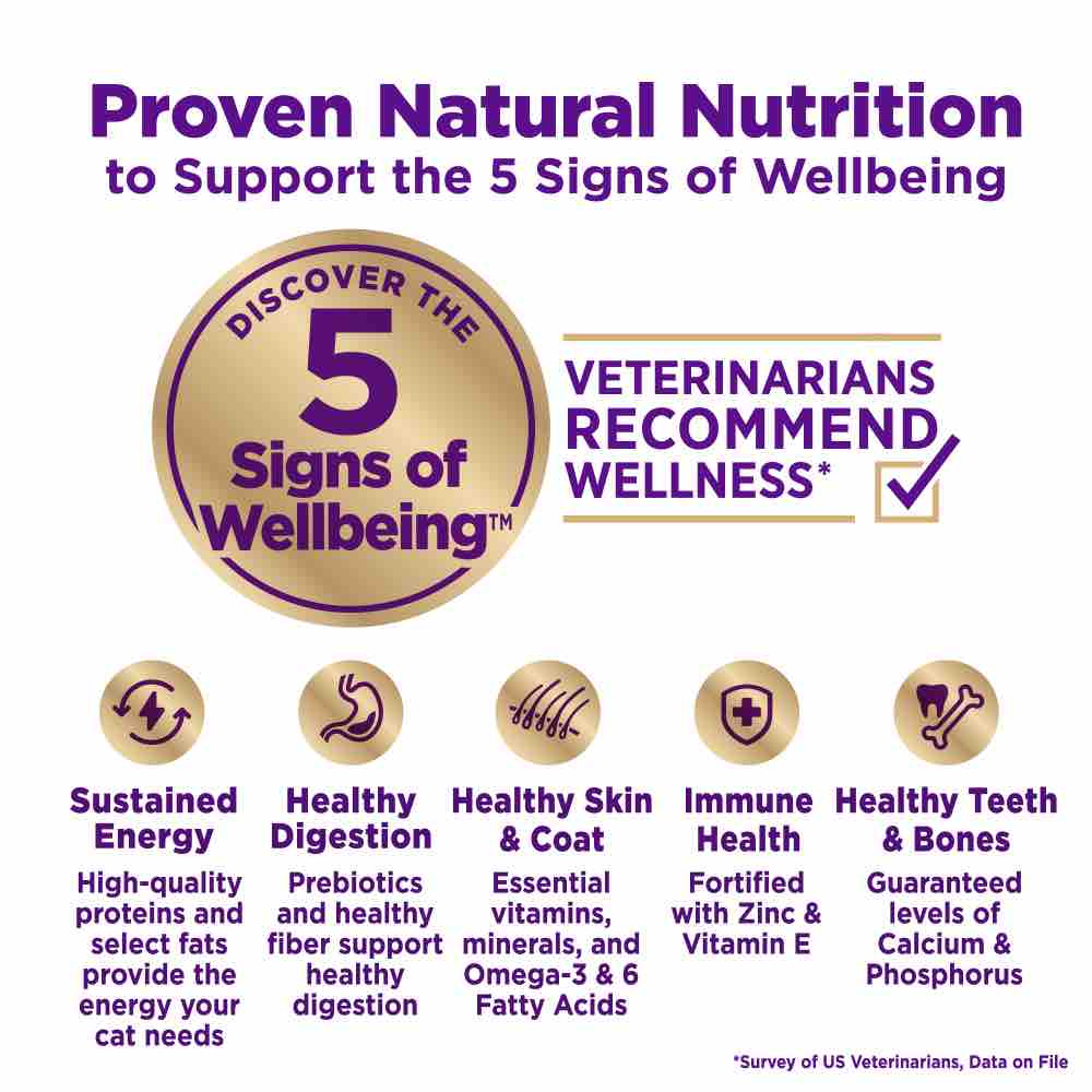 $1 OFF: Wellness Appetizing Entrees Flaked Tuna & Cod Adult Pouch Cat Food 1.4oz